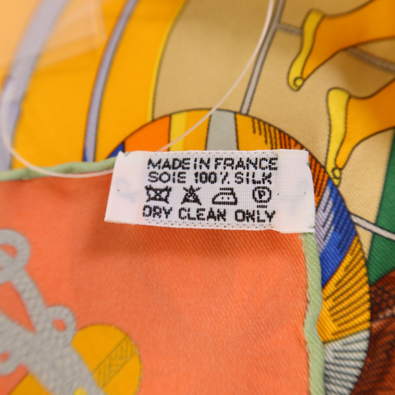 HERMES 絲質Scarf絲巾-9