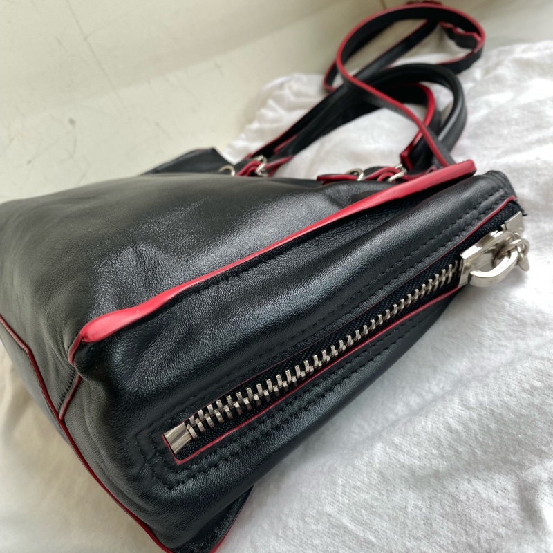 Balenciaga 機車拼色包小托特mini papier-13