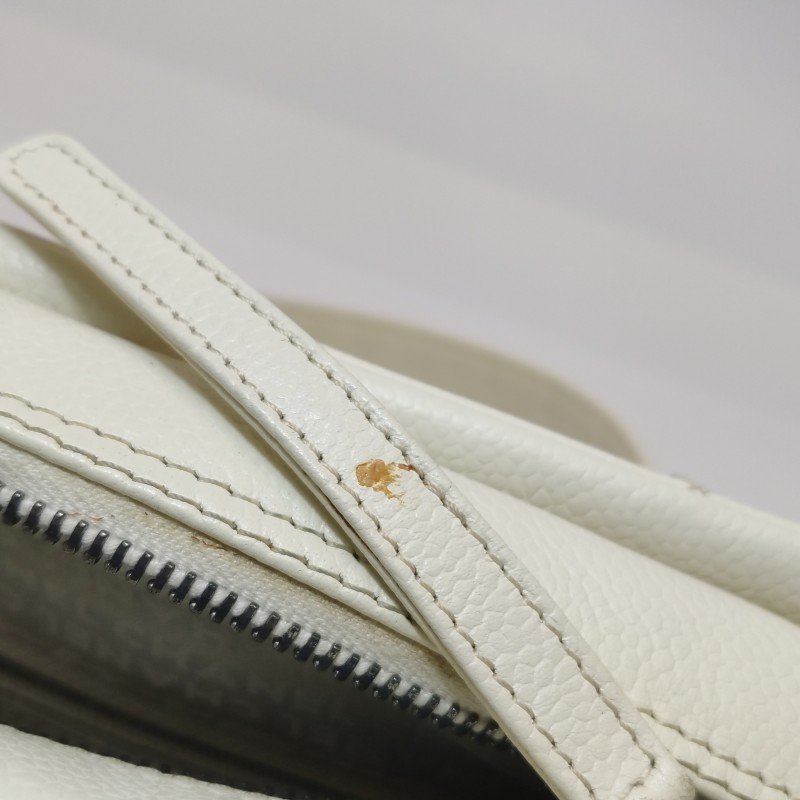 Chanel Chocolate Bar 冰格 牛皮 純色 萎格 字母 Logo 標誌 冰格紋 中古 單肩包-28