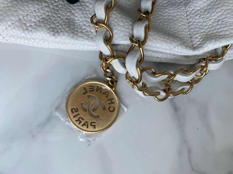 Chanel 垃圾袋白金22bag-22