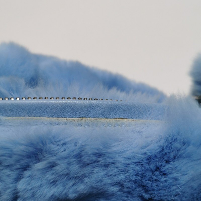 Chanel 純色 雙C Logo 吊墜 中古 手提包-13