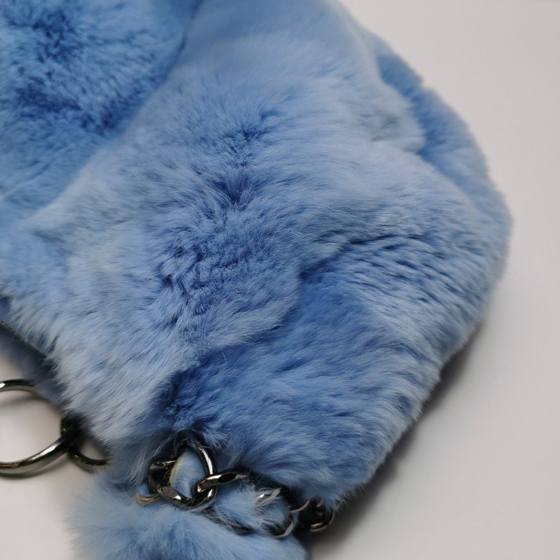 Chanel 純色 雙C Logo 吊墜 中古 手提包-16