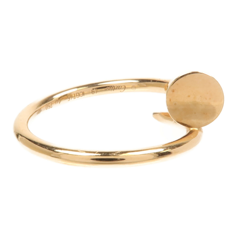 CARTIER 18K玫瑰金Juste un Clou戒指Cartier#49/US#5.5-2