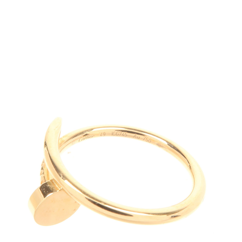 CARTIER 18K玫瑰金Juste un Clou戒指Cartier#49/US#5.5-4