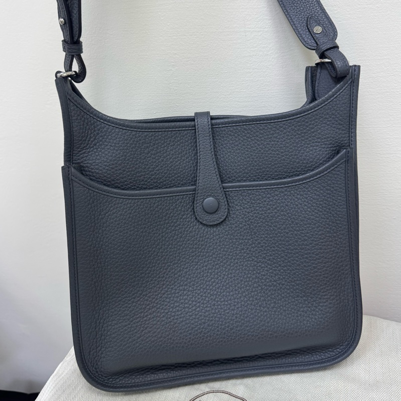 HERMES愛馬仕evelyne 29錫器灰-6