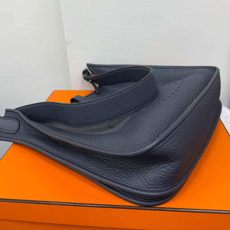 HERMES愛馬仕evelyne 29錫器灰-7