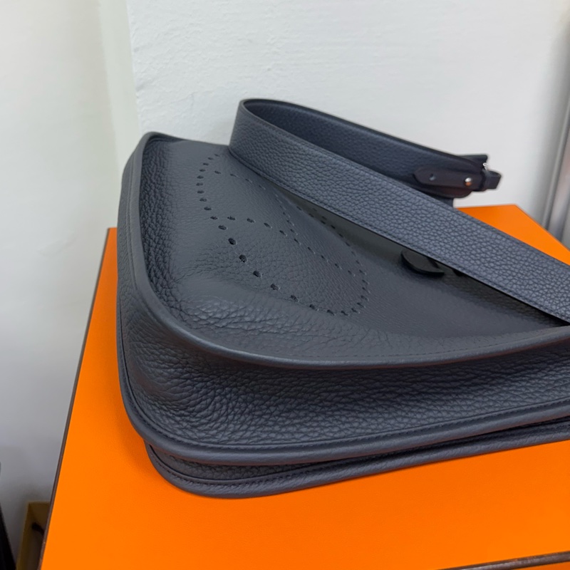 HERMES愛馬仕evelyne 29錫器灰-9