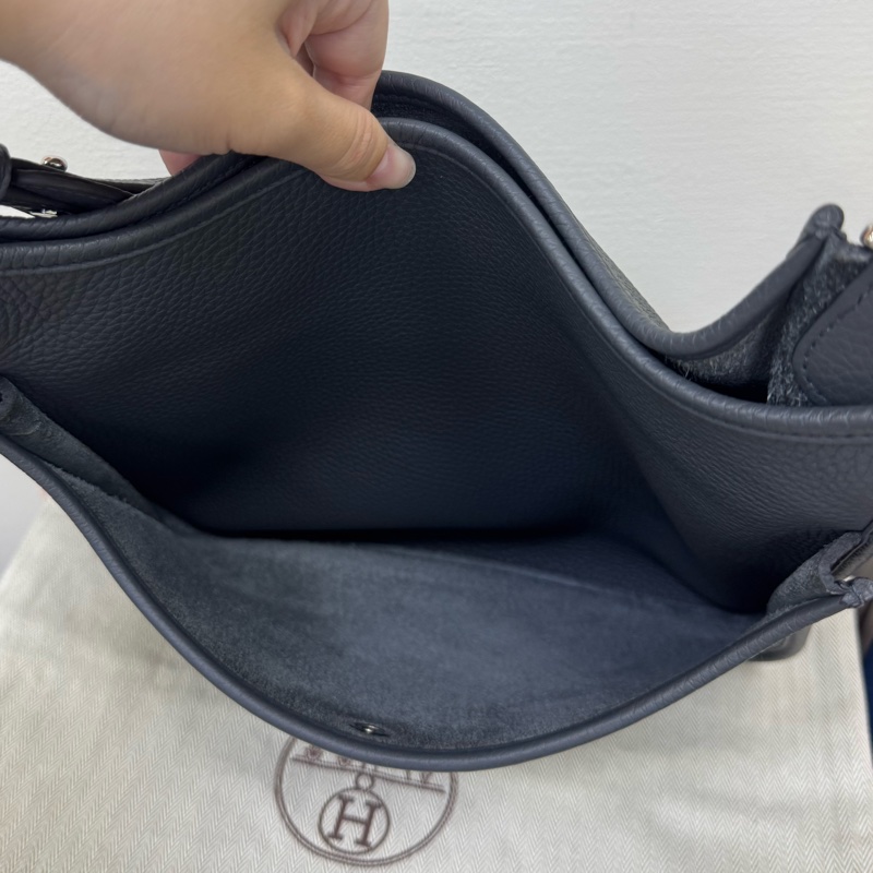 HERMES愛馬仕evelyne 29錫器灰-11