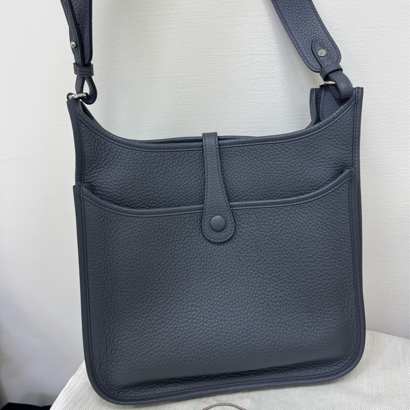 HERMES愛馬仕evelyne 29錫器灰-2