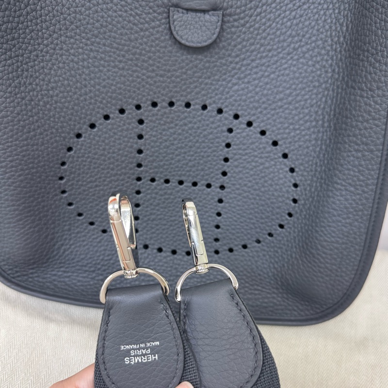 HERMES愛馬仕evelyne 29錫器灰-3
