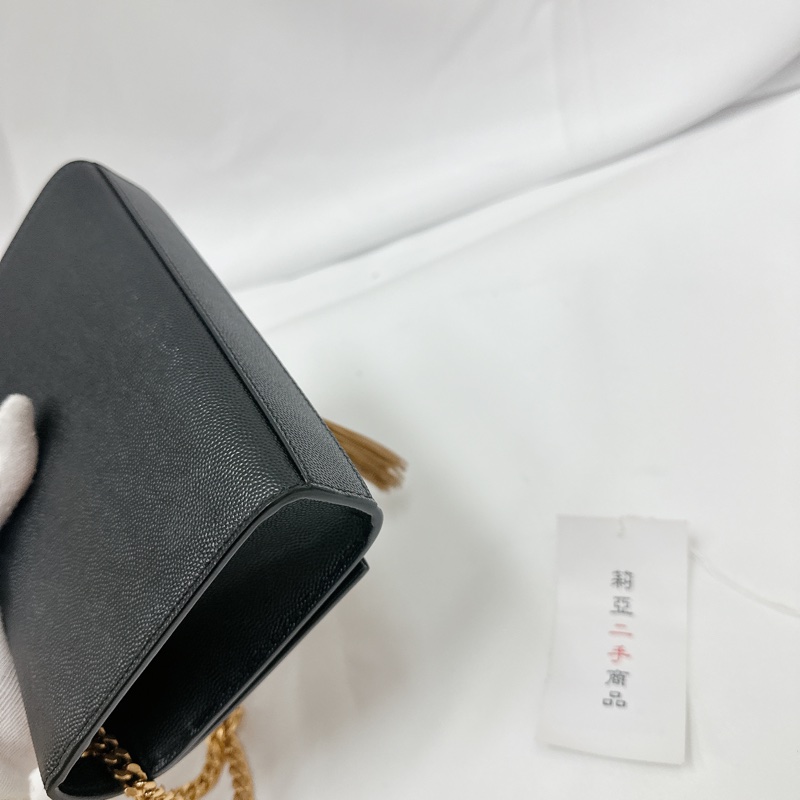 莉亞精品♡ Ysl Kate流蘇包 9新美包-8