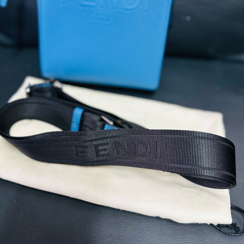 FENDI Mini Shopper Crossbody Bag-4