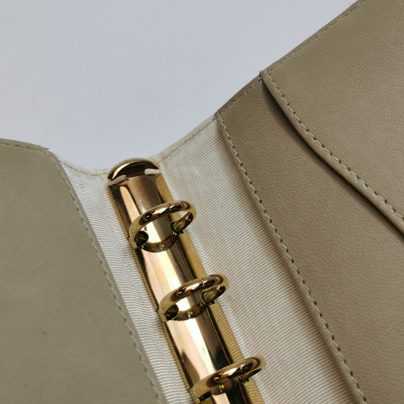 Chanel 帆布 雙C Logo 中古 記事本套-10