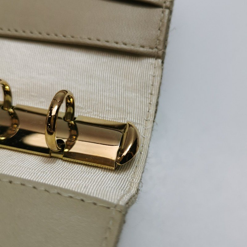 Chanel 帆布 雙C Logo 中古 記事本套-12