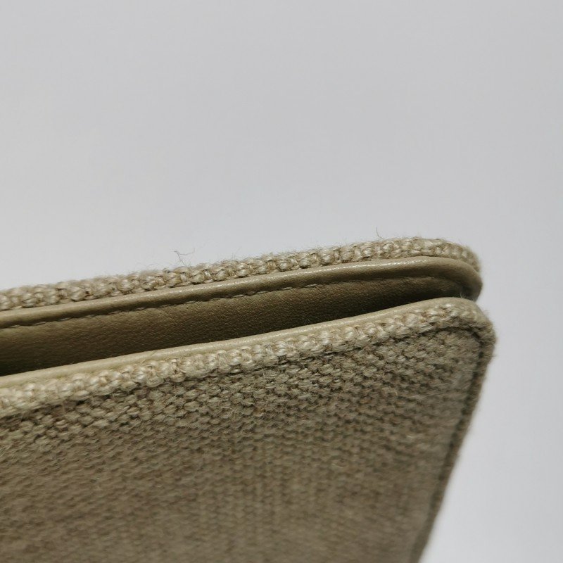 Chanel 帆布 雙C Logo 中古 記事本套-15