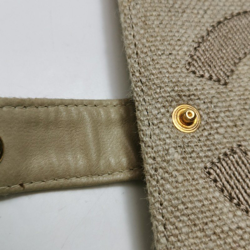Chanel 帆布 雙C Logo 中古 記事本套-17