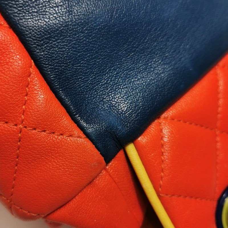 Chanel Urban Spirit 羊皮 菱格 絎縫 雙C 書包扣 雙肩包-17