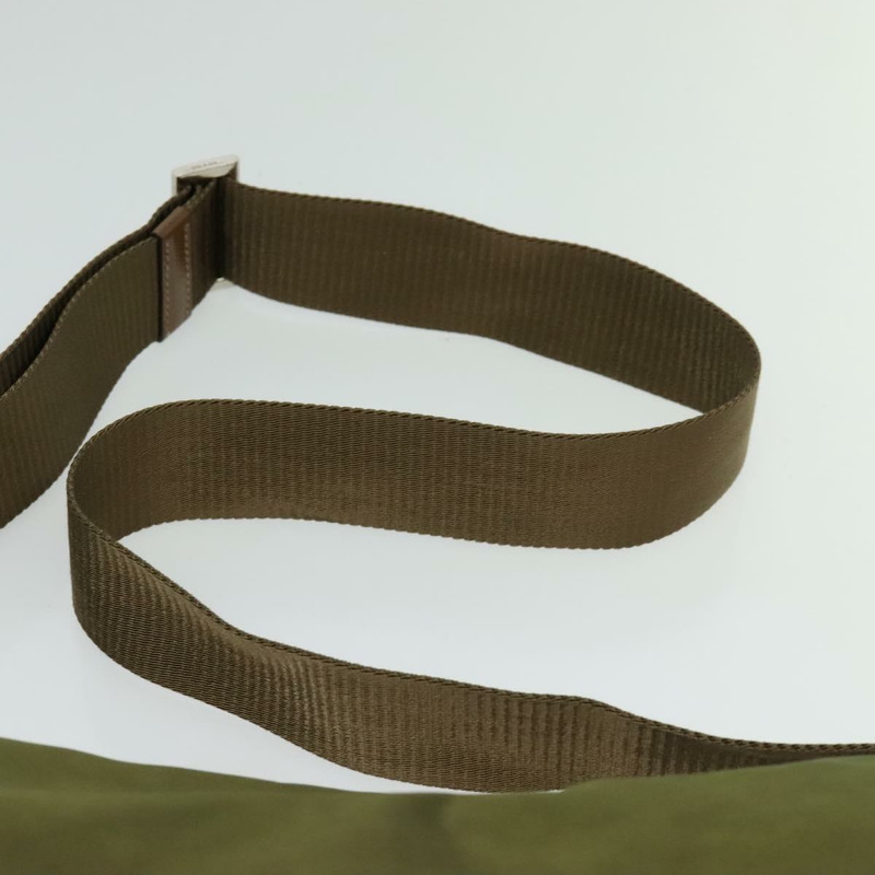 【日本直送】PRADA 單肩包 尼龍 綠銀 正品 ep10172-7