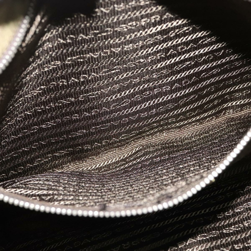 【日本直送】PRADA 單肩包 尼龍 綠銀 正品 ep10172-20