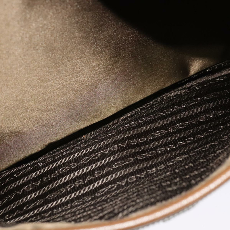 【日本直送】PRADA 單肩包 尼龍 綠銀 正品 ep10172-21