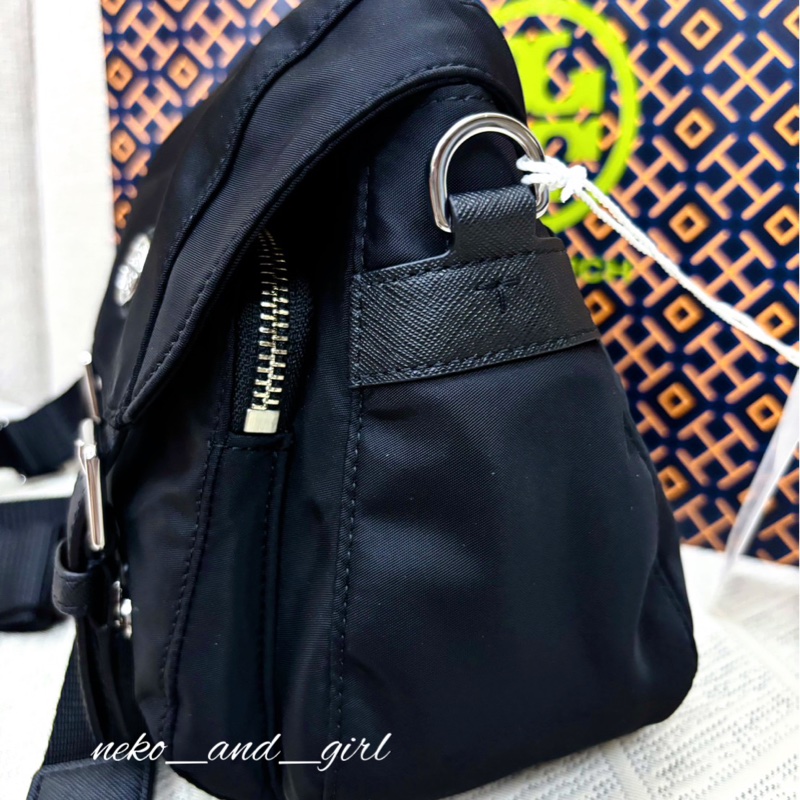 台灣現貨❤️ Tory Burch 專櫃款尼龍郵差包-7