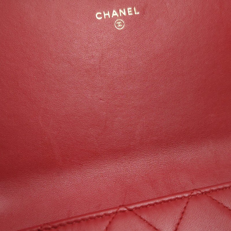Chanel Boy Bag 羊皮 純色 菱格 方形 雙C 鎖扣 單肩包-9