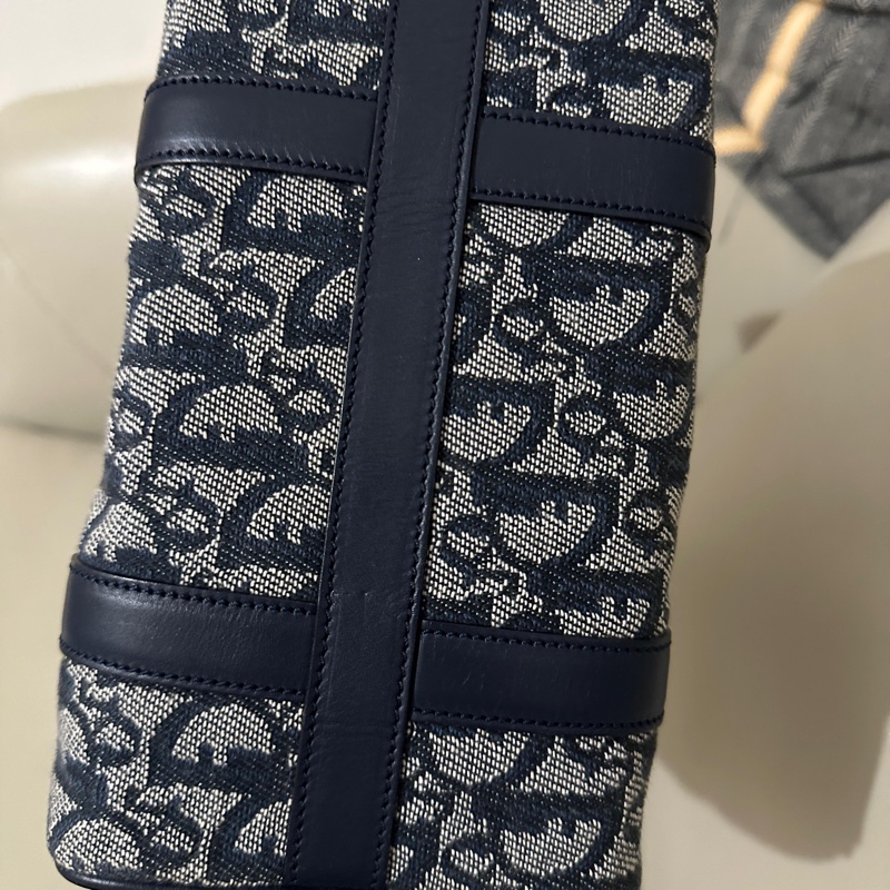 Dior Vintage Boston Bag (Navy) 20cm 迪奧中古波士頓包 (藍黑色)-4