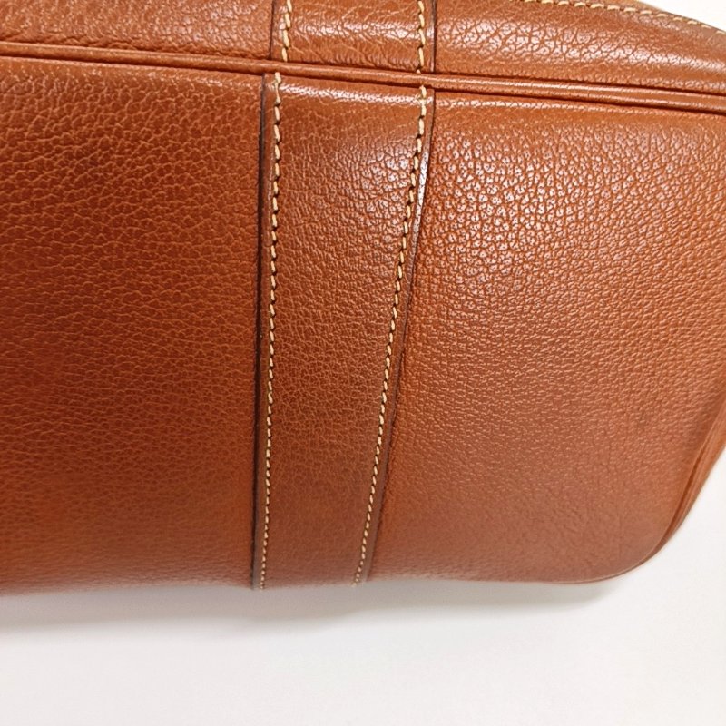 HERMÈS Garden Party 30 愛馬仕橙帆布花園包手提包 框I刻-12