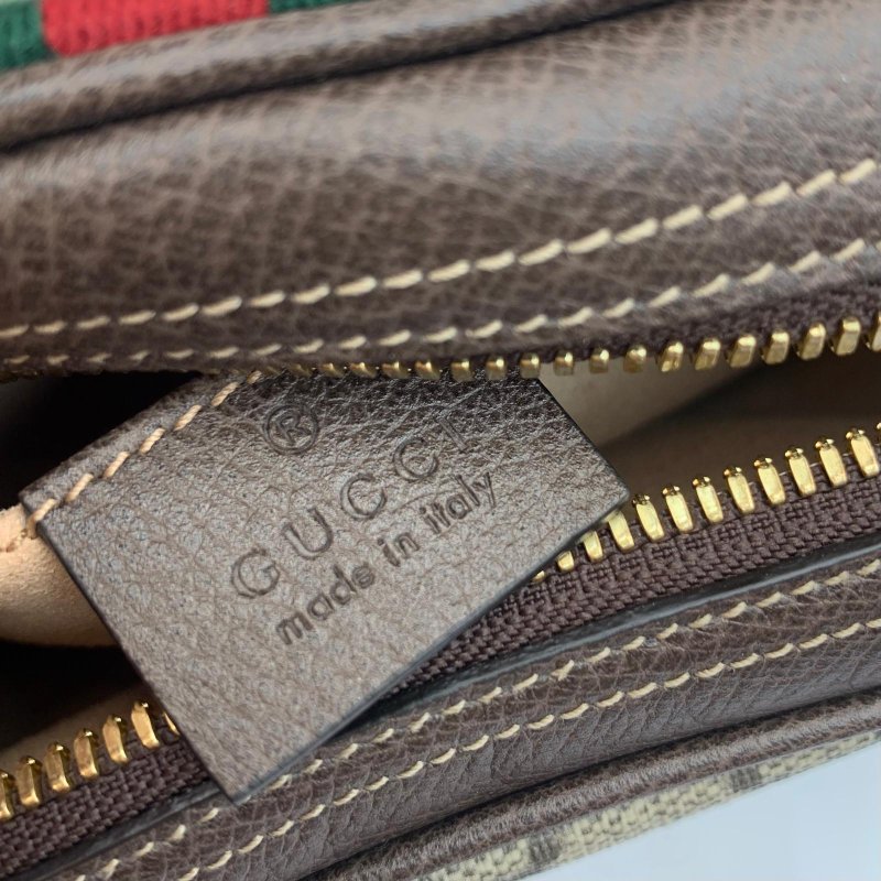 Gucci  Ophidia相機袋 經典老花 可拆卸肩帶斜揹  爆款多功能腰包-5