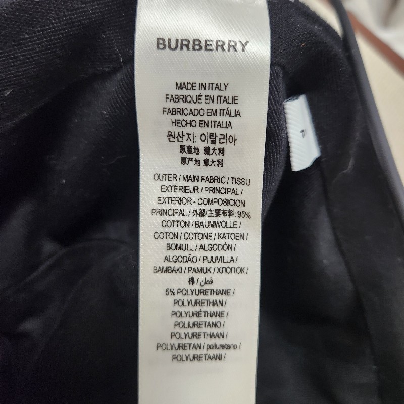 BURBERRY 圓Logo米色漁夫帽-3