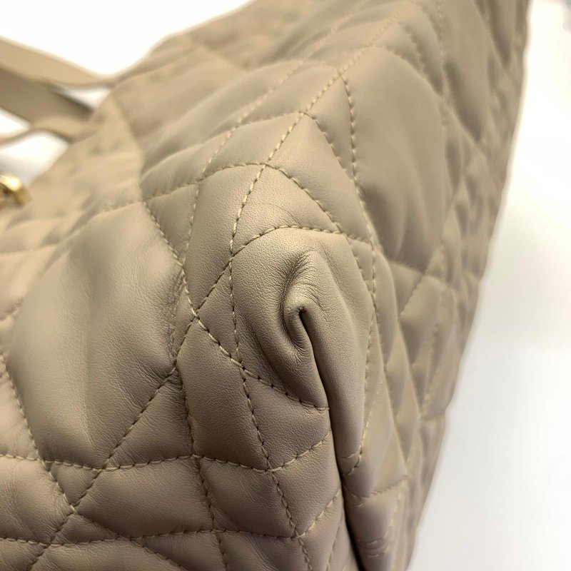 24年新款 Dior  Toujours tote bag 中號 胭脂米色金扣 子母袋款 大D標掛飾 經典菱格紋大容量女士手袋-10