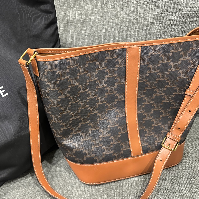 CELINE triomphe 水桶包 中號medium-8