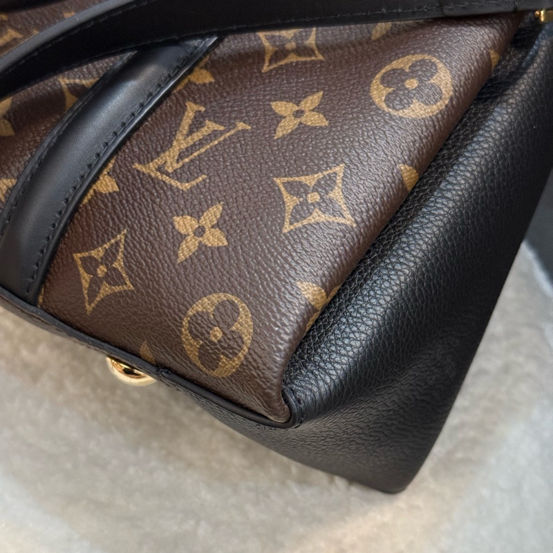 （台灣購證🇹🇼全配）LV M44898 SOUFFLOT BB 經典Monogram帆布手提兩用三層包✨最新晶片款-8
