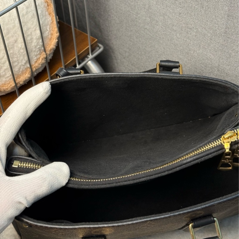 （台灣購證🇹🇼全配）LV M44898 SOUFFLOT BB 經典Monogram帆布手提兩用三層包✨最新晶片款-13