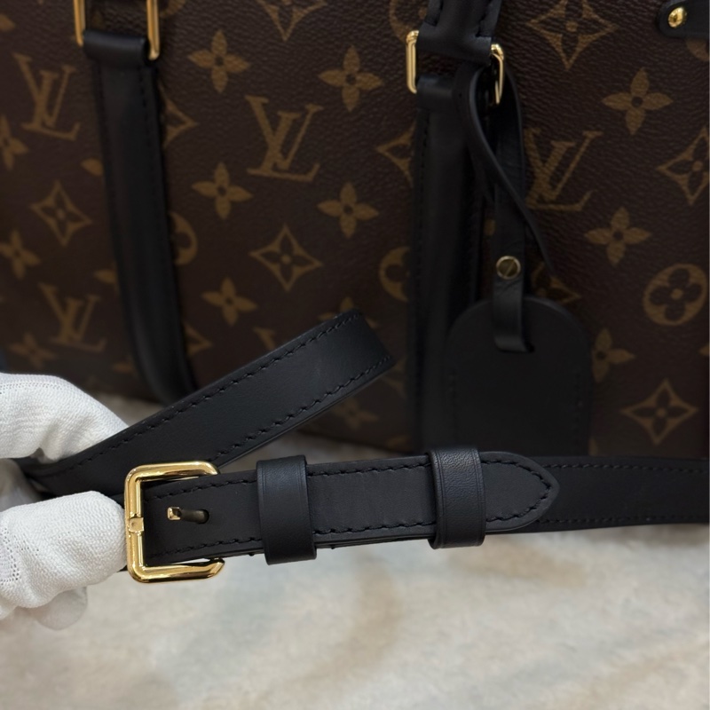 （台灣購證🇹🇼全配）LV M44898 SOUFFLOT BB 經典Monogram帆布手提兩用三層包✨最新晶片款-16