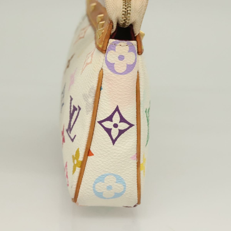 【日本直送】路易威登 多色手拿包配件袋 白色 M92649 正品 115250-2