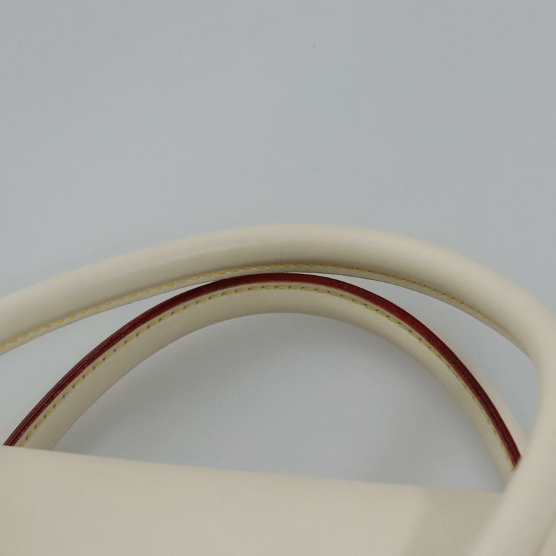 【日本直送】LOUIS VUITTON Suhari Extravagan 手提包 皮革 白色 M91803 LV 授權 115974S-7