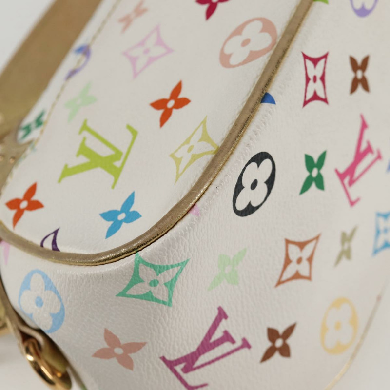 【日本直送】路易威登 Monogram Multicolor Marilyn All Bag 白 M40206 LV 正品 124890AV-12