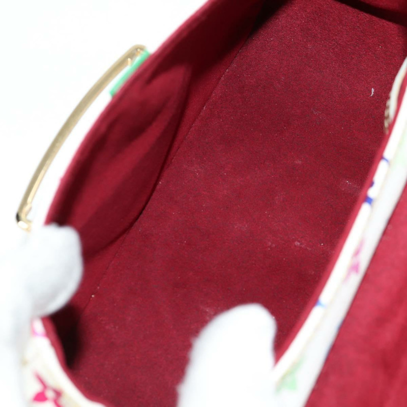 【日本直送】路易威登 Monogram Multicolor Marilyn All Bag 白 M40206 LV 正品 124890AV-16