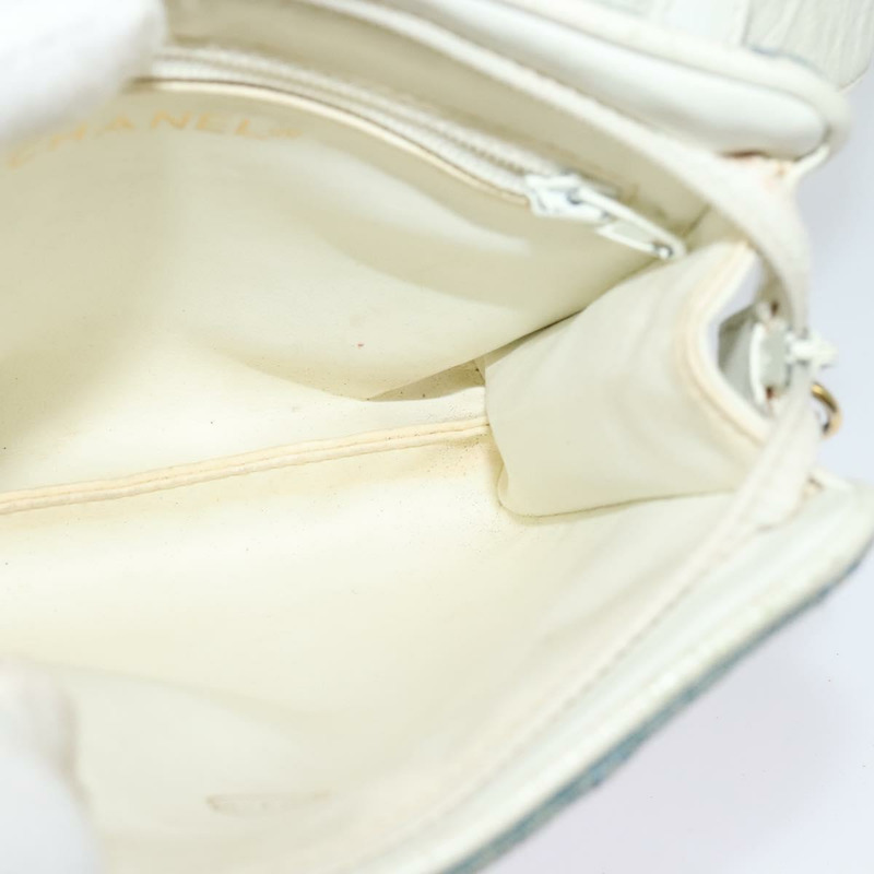 【日本直送】香奈兒 Matelasse 腰包 牛仔藍金色 CC 正品 126559-19