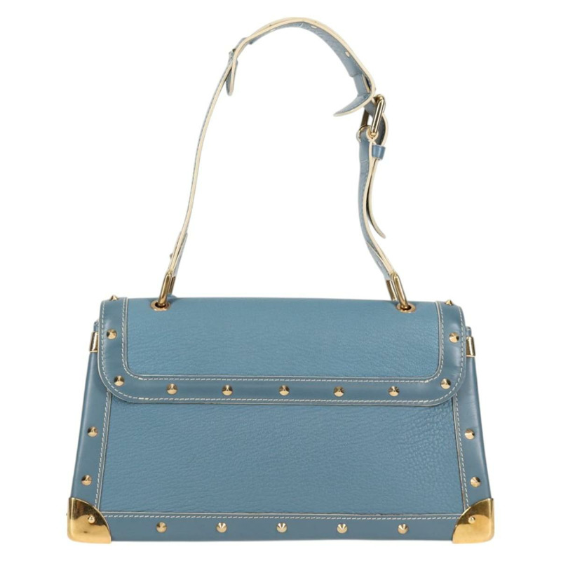 【日本直送】LOUIS VUITTON Suhari Tarantue 單肩包 皮革 藍色 M91821 LV 授權 126911V-1