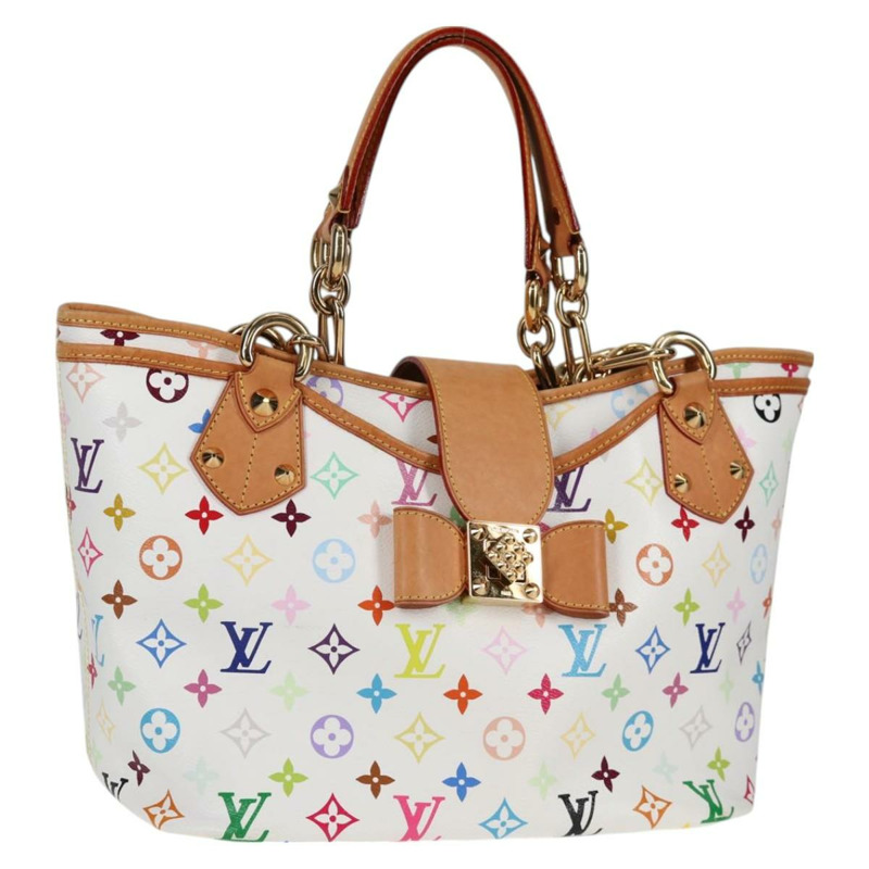 【日本直送】路易威登 Monogram 多色 Annie GM 托特包白色 M40303 LV 授權 123525V-0