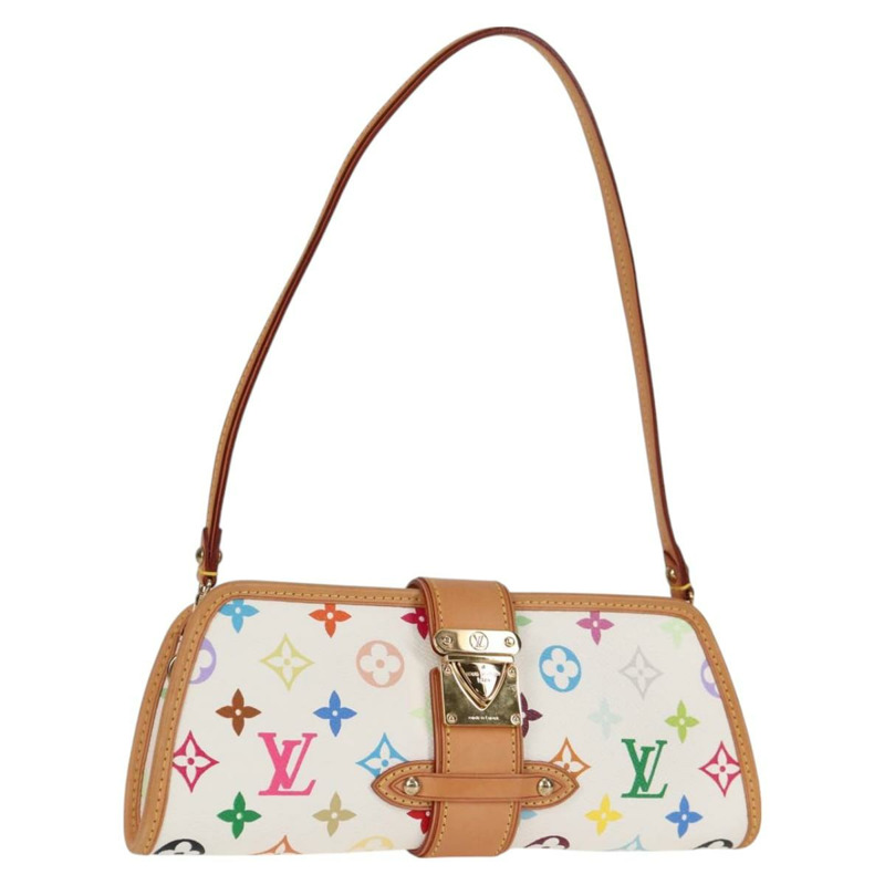 【日本直送】LOUIS VUITTON 多色 Shirley 單肩包 白色 M40049 LV 授權 118391SV-0