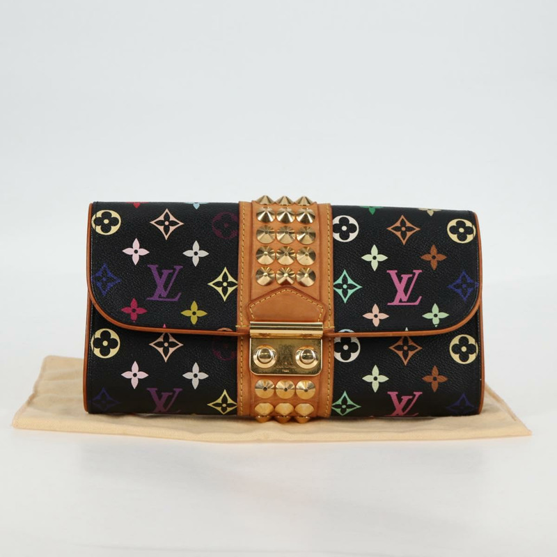 【日本直送】路易威登多色 Pochette Courtney 手拿包黑色 M45640 正品 119221V-11