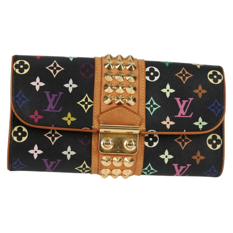 【日本直送】路易威登多色 Pochette Courtney 手拿包黑色 M45640 正品 119221V-12