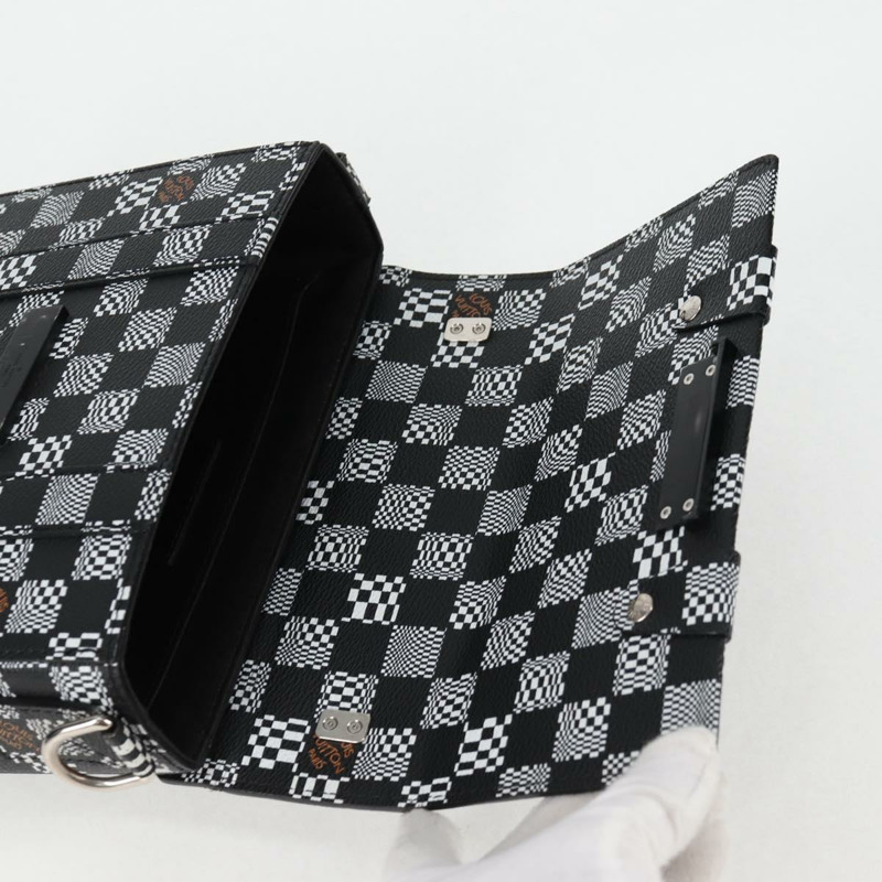 【日本直送】路易威登 Damier 扭曲翻蓋軟皮郵差包 N50032 正品 122429M-18