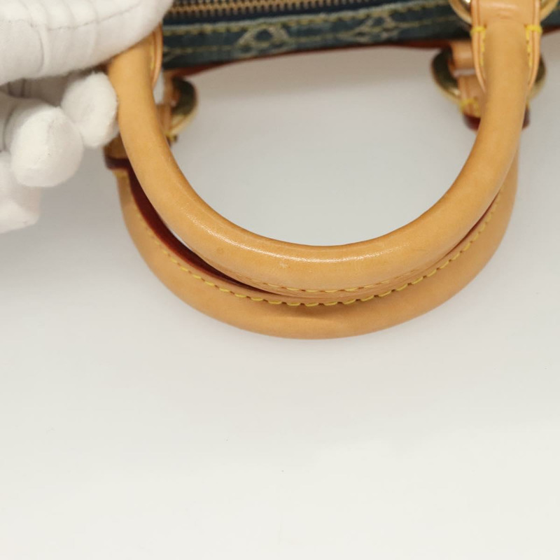 【日本直送】路易威登 Monogram Denim Neo Speedy 手提包 藍色 M95019 LV 正品 121503SV-6