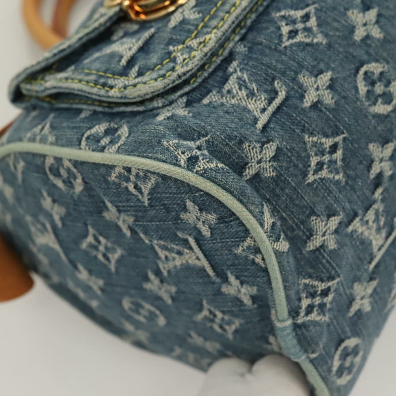 【日本直送】路易威登 Monogram Denim Neo Speedy 手提包 藍色 M95019 LV 正品 121503SV-8