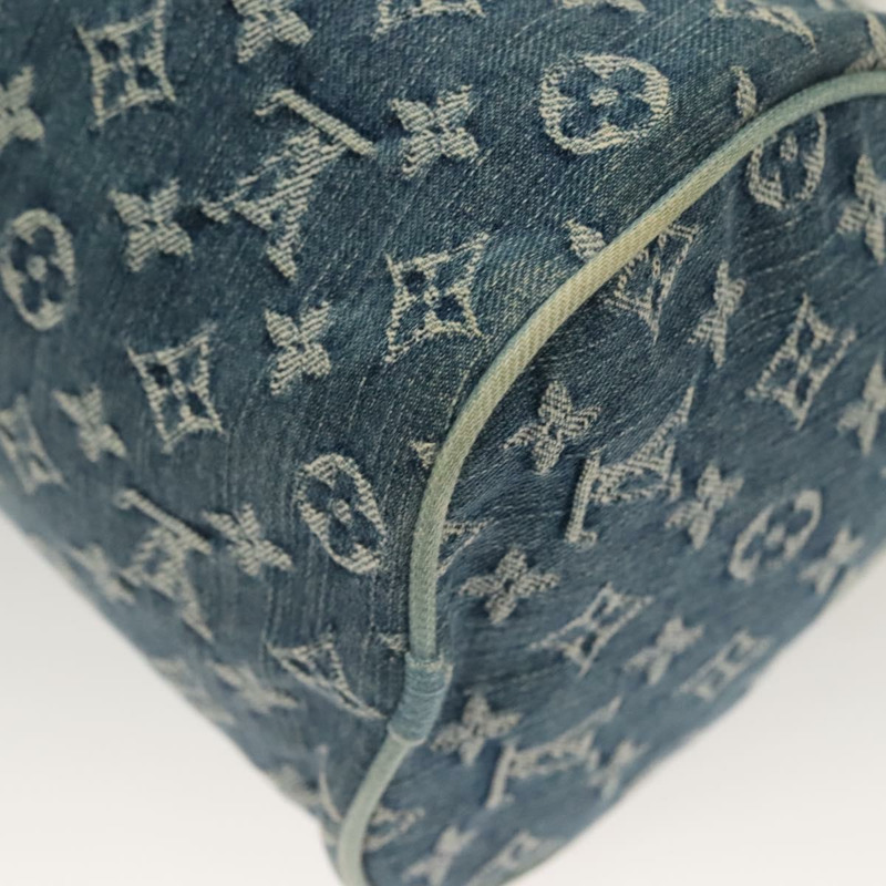 【日本直送】路易威登 Monogram Denim Neo Speedy 手提包 藍色 M95019 LV 正品 121503SV-15