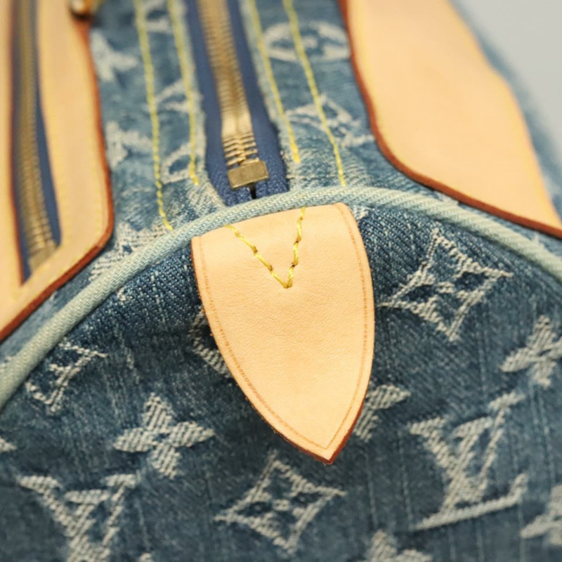 【日本直送】路易威登 Monogram Denim Neo Speedy 手提包 藍色 M95019 LV 正品 121503SV-17